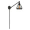Fulton Swing Arm shown in the Oil Rubbed Bronze finish with a Plated Smoke shade