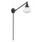 Olean Swing Arm shown in the Oil Rubbed Bronze finish with a Clear shade