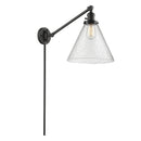Cone Swing Arm shown in the Oil Rubbed Bronze finish with a Seedy shade
