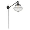 Oxford Swing Arm shown in the Oil Rubbed Bronze finish with a Seedy shade