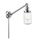 Dover Swing Arm shown in the Polished Chrome finish with a Seedy shade