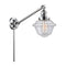 Oxford Swing Arm shown in the Polished Chrome finish with a Seedy shade