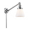 Cone Swing Arm shown in the Polished Chrome finish with a Matte White shade