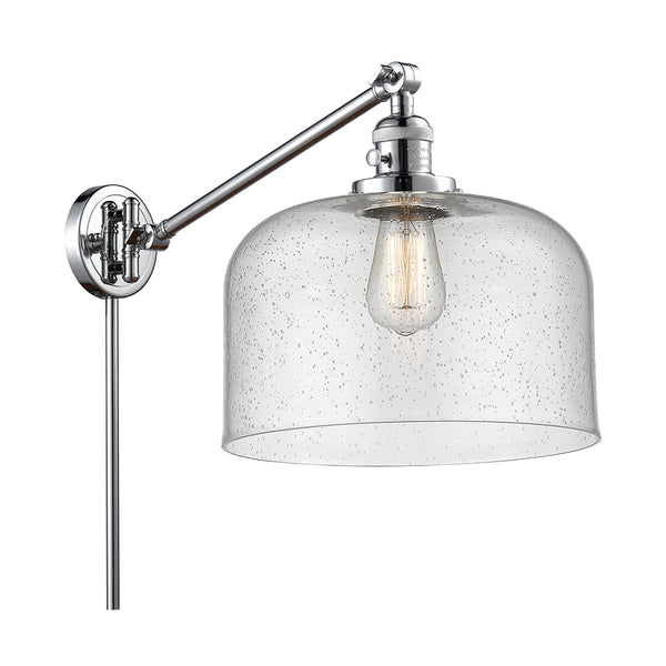Bell Swing Arm shown in the Polished Chrome finish with a Seedy shade