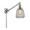 Chatham Swing Arm shown in the Polished Nickel finish with a Clear shade