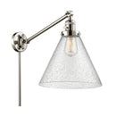 Cone Swing Arm shown in the Polished Nickel finish with a Seedy shade