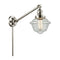 Oxford Swing Arm shown in the Polished Nickel finish with a Seedy shade