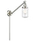 Dover Swing Arm shown in the Brushed Satin Nickel finish with a Seedy shade