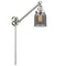 Bell Swing Arm shown in the Brushed Satin Nickel finish with a Plated Smoke shade