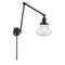 Olean Swing Arm shown in the Matte Black finish with a Seedy shade