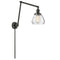 Fulton Swing Arm shown in the Oil Rubbed Bronze finish with a Clear shade