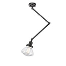 Innovations Lighting Olean 1 Light 8.75" Swing Arm with Switch 238-OB-G322-LED