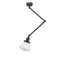 Innovations Lighting Olean 1 Light 8.75" Swing Arm with Switch 238-OB-G322-LED