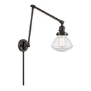 Olean Swing Arm shown in the Oil Rubbed Bronze finish with a Seedy shade