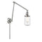 Dover Swing Arm shown in the Polished Chrome finish with a Seedy shade