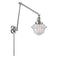 Oxford Swing Arm shown in the Polished Chrome finish with a Seedy shade