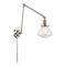 Olean Swing Arm shown in the Polished Nickel finish with a Seedy shade