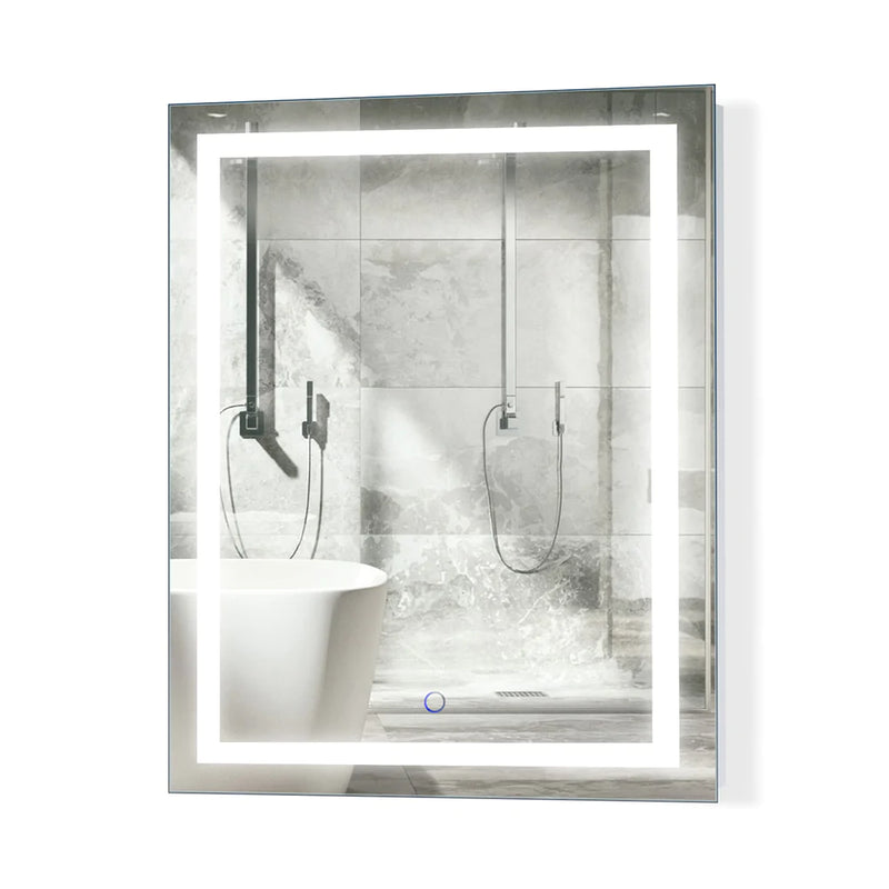 Krugg Icon 24" X 30" Bathroom LED Wall Mirror ICON2430