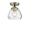 Innovations Lighting Fulton 1 Light Semi-Flush Mount Part Of The Nouveau Collection 284-1C-BAB-G172-LED