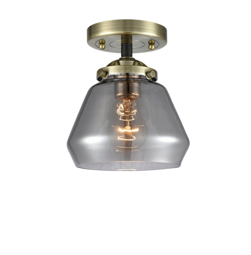 Innovations Lighting Fulton 1 Light Semi-Flush Mount Part Of The Nouveau Collection 284-1C-BAB-G173-LED