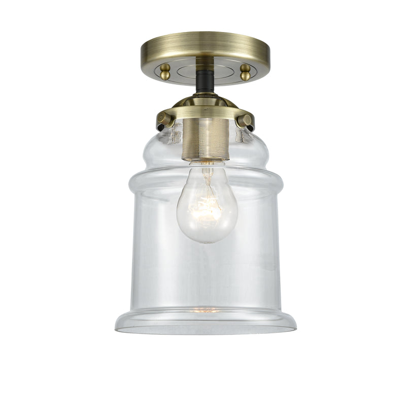 Innovations Lighting Canton 1 Light Semi-Flush Mount Part Of The Nouveau Collection 284-1C-BAB-G182