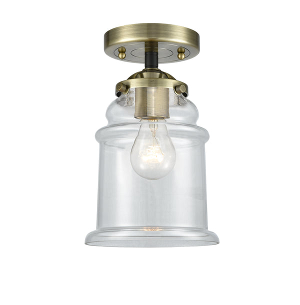 Innovations Lighting Canton 1 Light Semi-Flush Mount Part Of The Nouveau Collection 284-1C-BAB-G182-LED