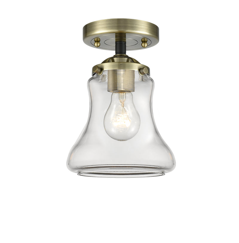 Innovations Lighting Bellmont 1 Light Semi-Flush Mount Part Of The Nouveau Collection 284-1C-BAB-G192-LED