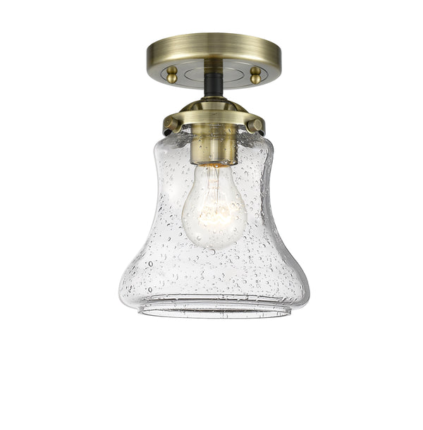 Innovations Lighting Bellmont 1 Light Semi-Flush Mount Part Of The Nouveau Collection 284-1C-BAB-G194-LED