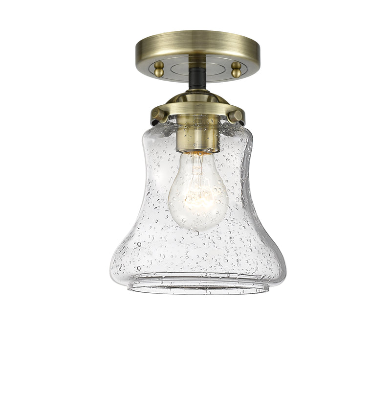 Innovations Lighting Bellmont 1 Light Semi-Flush Mount Part Of The Nouveau Collection 284-1C-BAB-G194-LED