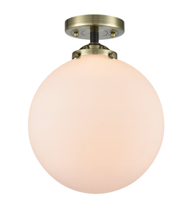 Innovations Lighting Beacon 1 Light 10" Semi-Flush Mount 284-1C-BAB-G201-10-LED