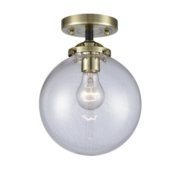 Innovations Lighting Beacon 1 Light 8" Semi-Flush Mount 284-1C-BAB-G202-8-LED