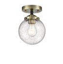 Innovations Lighting Beacon 1 Light 6" Semi-Flush Mount 284-1C-BAB-G204-6-LED
