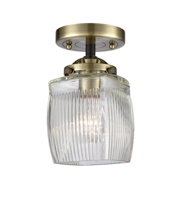Innovations Lighting Colton 1 Light Semi-Flush Mount Part Of The Nouveau Collection 284-1C-BAB-G302-LED