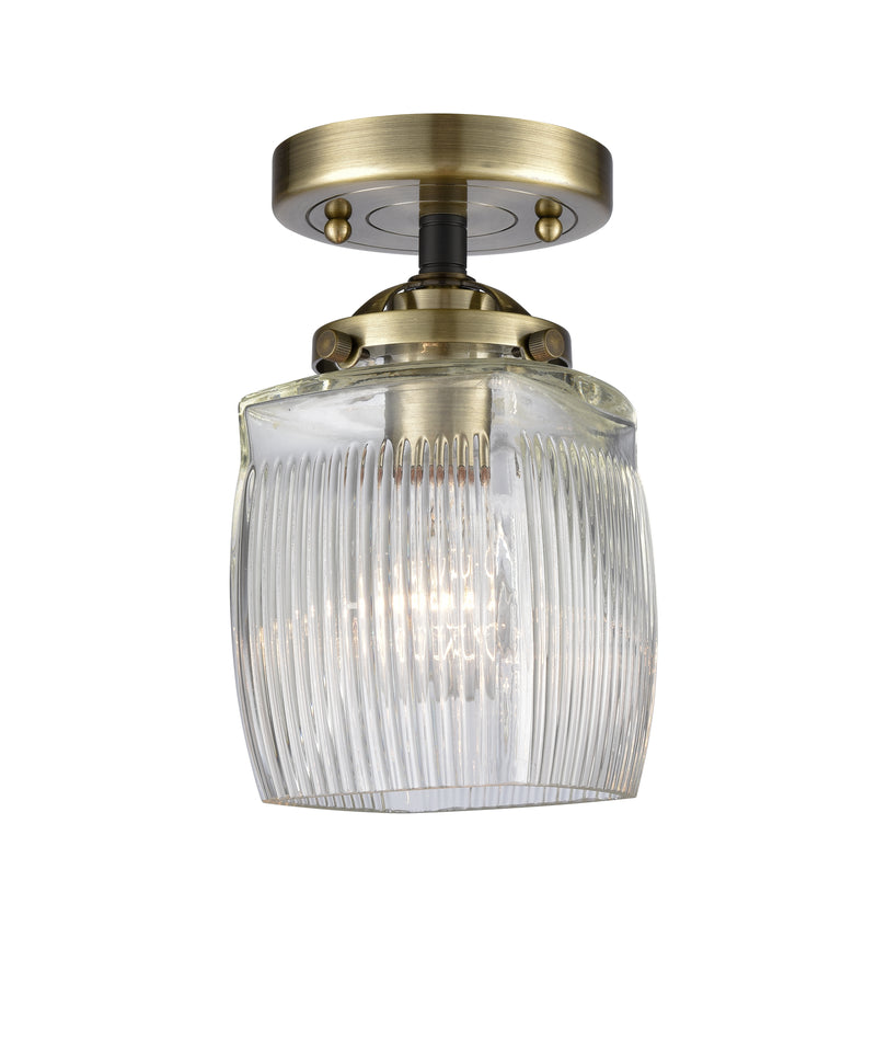Innovations Lighting Colton 1 Light Semi-Flush Mount Part Of The Nouveau Collection 284-1C-BAB-G302-LED
