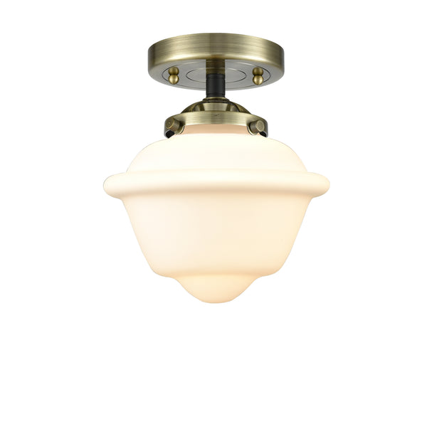 Innovations Lighting Small Oxford 1 Light Semi-Flush Mount Part Of The Nouveau Collection 284-1C-BAB-G531