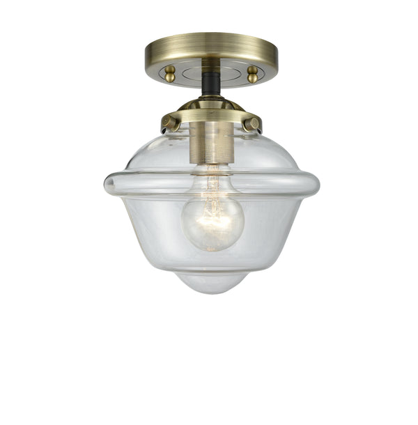 Innovations Lighting Small Oxford 1 Light Semi-Flush Mount Part Of The Nouveau Collection 284-1C-BAB-G532