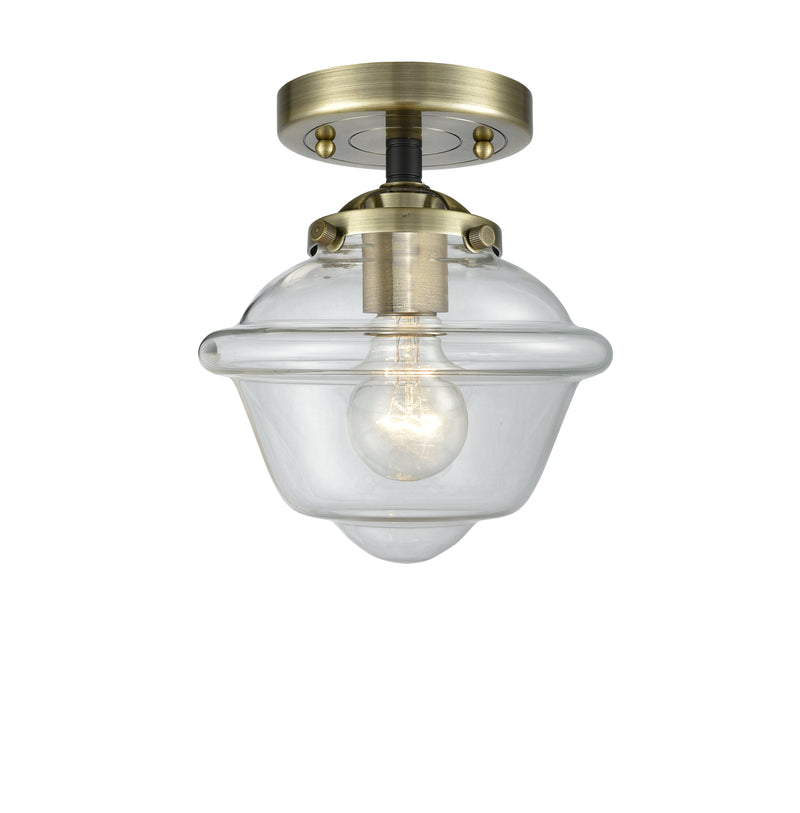 Innovations Lighting Small Oxford 1 Light Semi-Flush Mount Part Of The Nouveau Collection 284-1C-BAB-G532