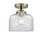 Innovations Lighting Large Bell 1 Light Semi-Flush Mount Part Of The Nouveau Collection 284-1C-BAB-G72-LED