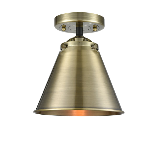 Innovations Lighting Appalachian 1 Light Semi-Flush Mount Part Of The Nouveau Collection 284-1C-BAB-M13-AB-LED