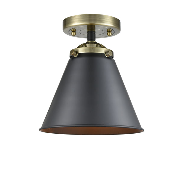 Innovations Lighting Appalachian 1 Light Semi-Flush Mount Part Of The Nouveau Collection 284-1C-BAB-M13-BK-LED