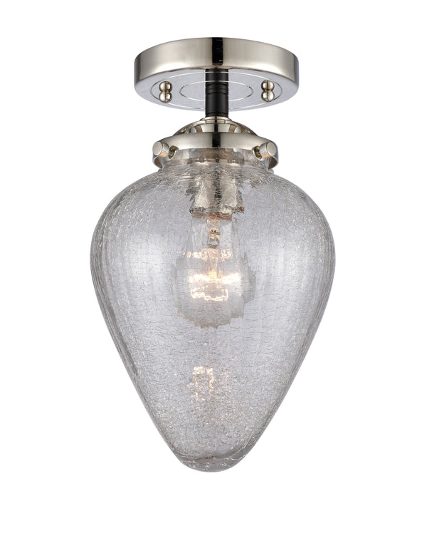 Innovations Lighting Geneseo 1 Light Semi-Flush Mount Part Of The Nouveau Collection 284-1C-BPN-G165-LED