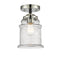 Innovations Lighting Canton 1 Light Semi-Flush Mount Part Of The Nouveau Collection 284-1C-BPN-G184