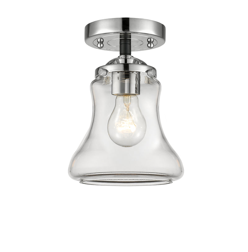 Innovations Lighting Bellmont 1 Light Semi-Flush Mount Part Of The Nouveau Collection 284-1C-BPN-G192