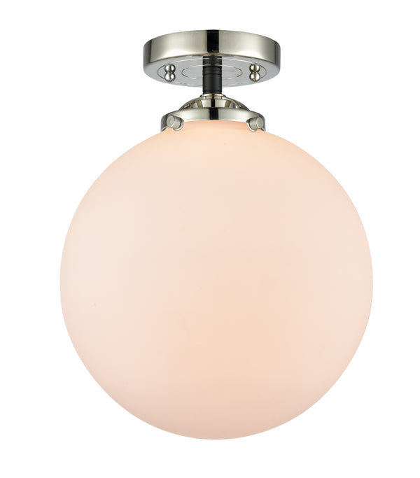Innovations Lighting Beacon 1 Light 10" Semi-Flush Mount 284-1C-BPN-G201-10