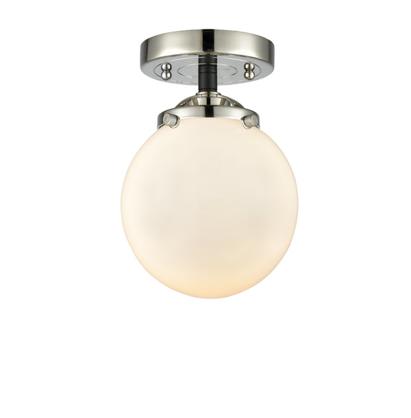 Innovations Lighting Beacon 1 Light 6" Semi-Flush Mount 284-1C-BPN-G201-6