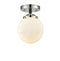 Innovations Lighting Beacon 1 Light 6" Semi-Flush Mount 284-1C-BPN-G201-6-LED