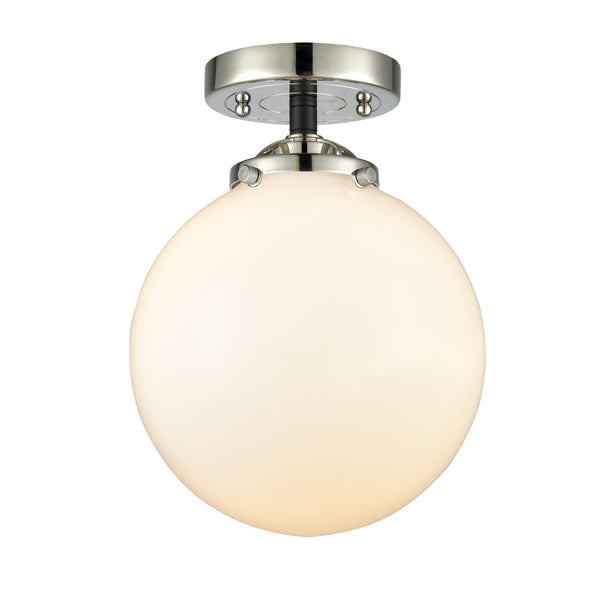 Innovations Lighting Beacon 1 Light 8" Semi-Flush Mount 284-1C-BPN-G201-8