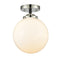 Innovations Lighting Beacon 1 Light 8" Semi-Flush Mount 284-1C-BPN-G201-8
