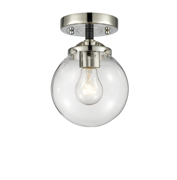 Innovations Lighting Beacon 1 Light 6" Semi-Flush Mount 284-1C-BPN-G202-6-LED