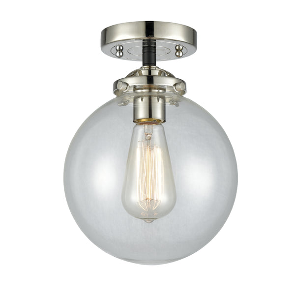 Innovations Lighting Beacon 1 Light 8" Semi-Flush Mount 284-1C-BPN-G202-8-LED